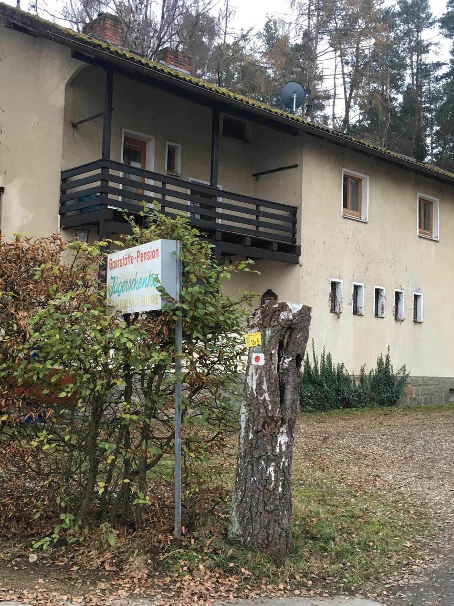 Pension Jaegerschenke Luhe-Wildenau Bagian luar foto